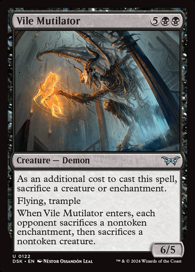 Vile Mutilator - carta Magic The Gathering
