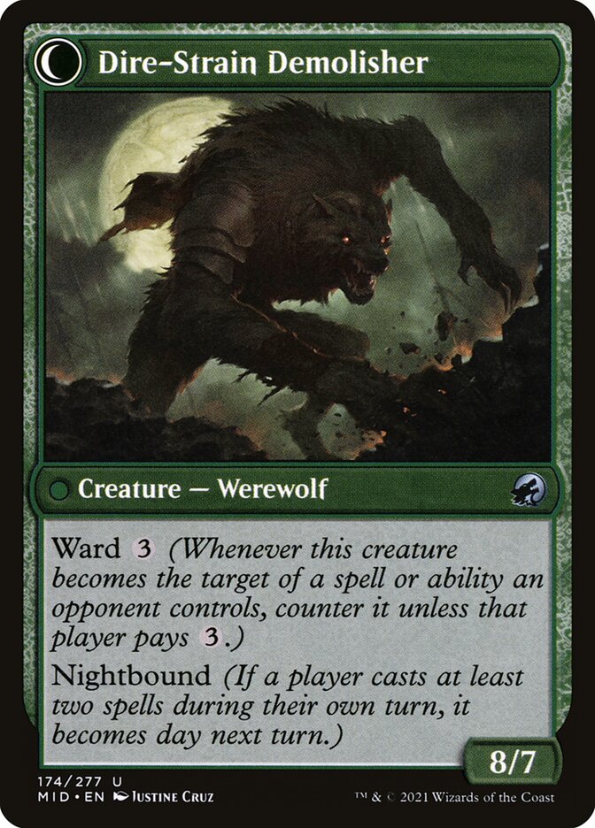 Dire-Strain Demolisher - carta Magic The Gathering