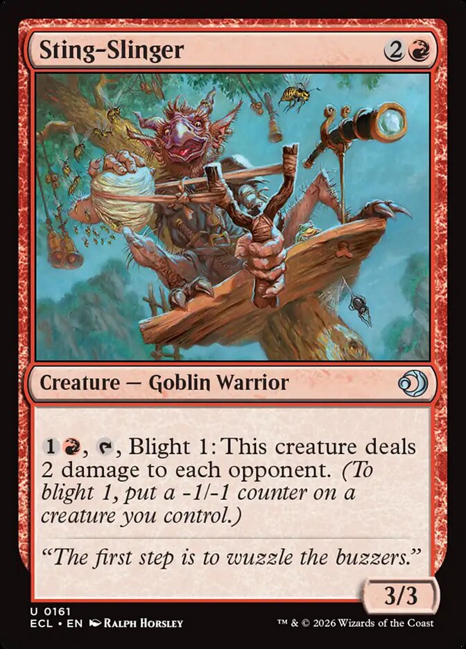 Sting-Slinger - carta Magic The Gathering