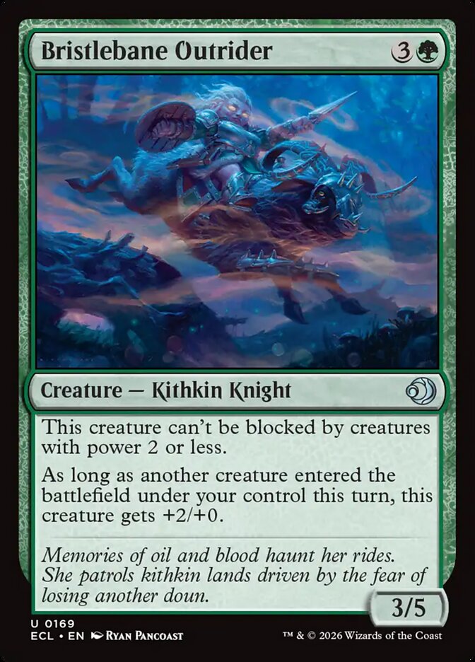 Bristlebane Outrider - carta Magic The Gathering