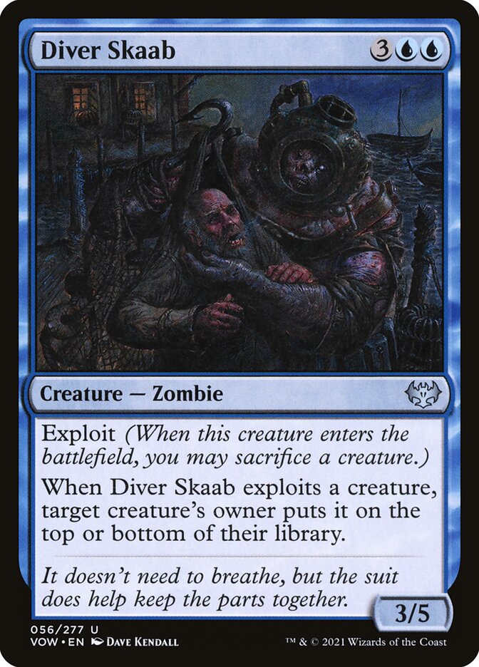 Diver Skaab - carta Magic The Gathering