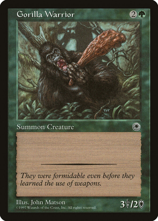Gorilla Warrior - carta Magic The Gathering