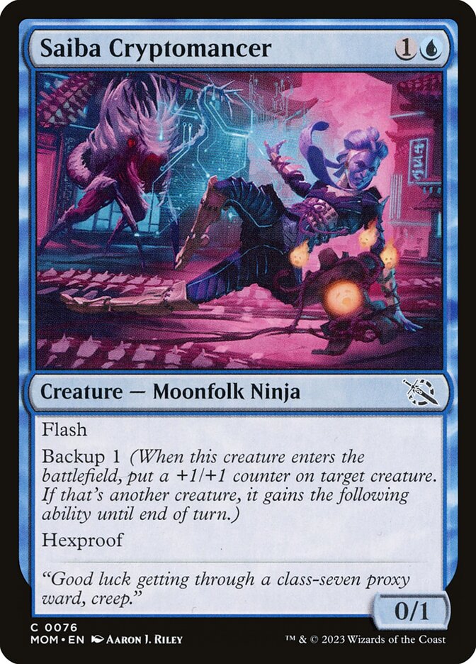 Saiba Cryptomancer - carta Magic The Gathering