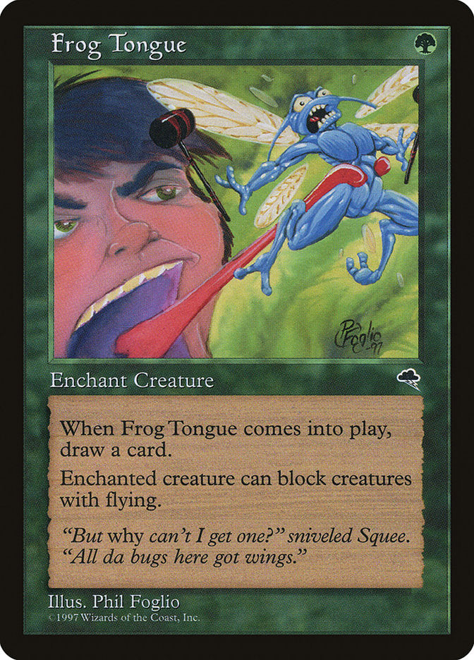 Frog Tongue - carta Magic The Gathering