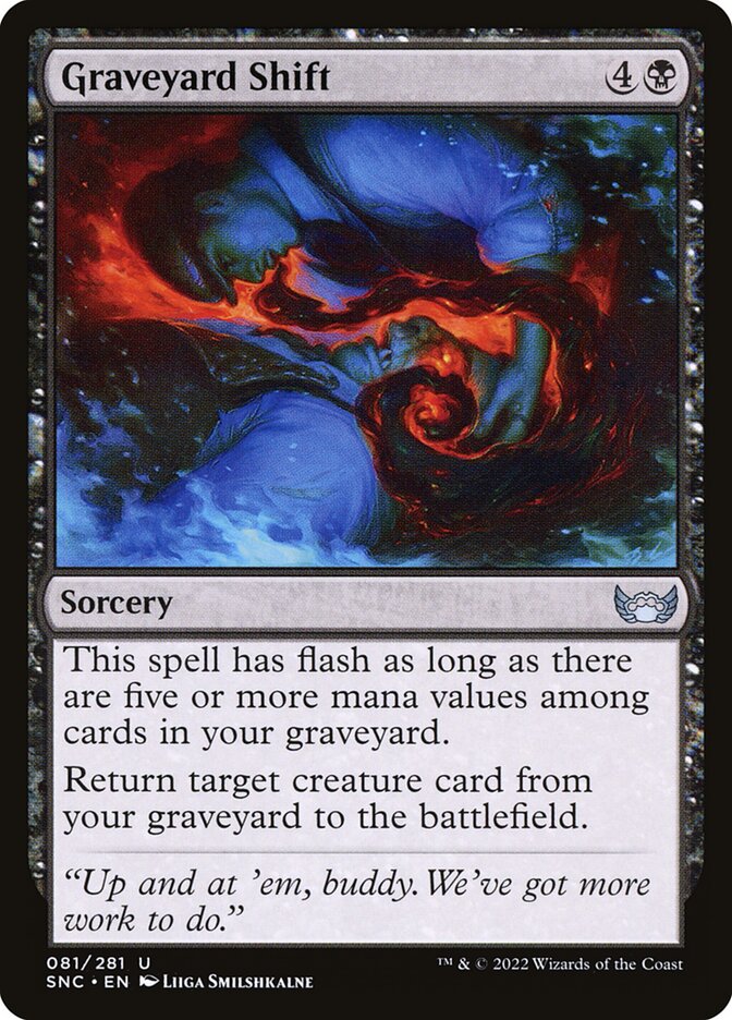 Graveyard Shift - carta Magic The Gathering