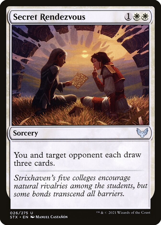 Secret Rendezvous - carta Magic The Gathering