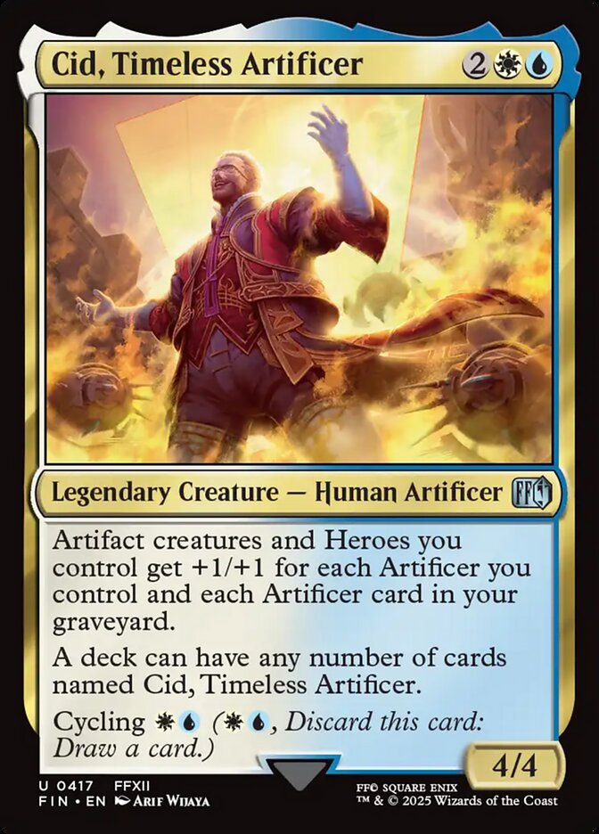 Cid, Timeless Artificer - carta Magic The Gathering