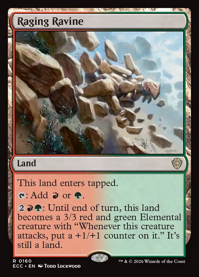 Raging Ravine - carta Magic The Gathering