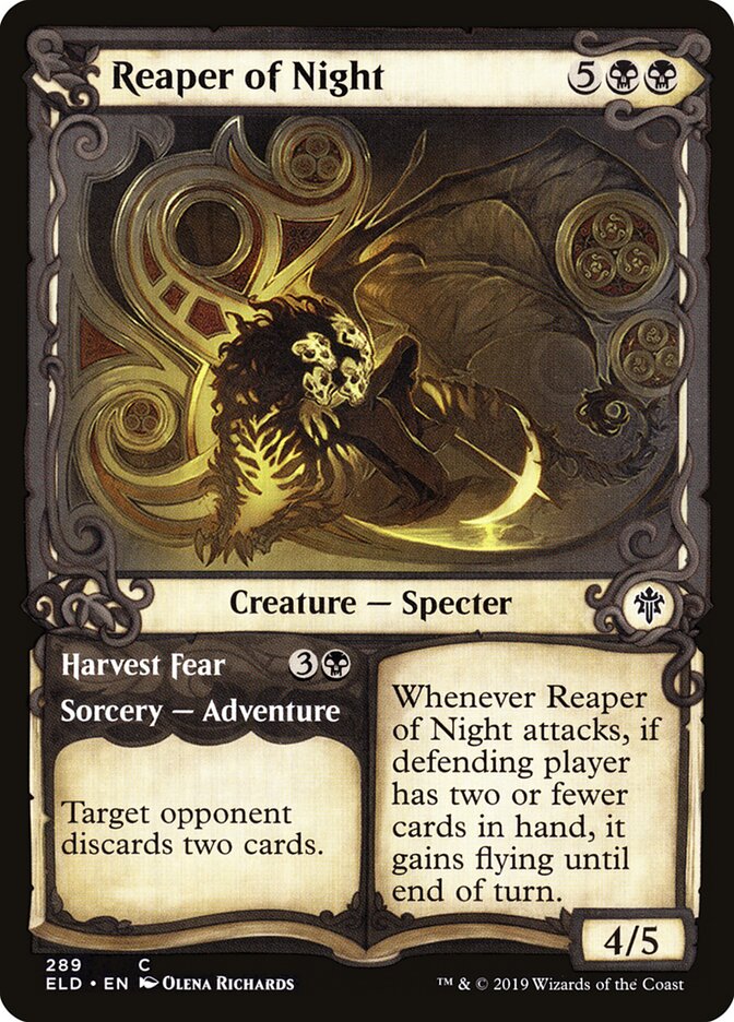 Reaper of Night // Harvest Fear - carta Magic The Gathering