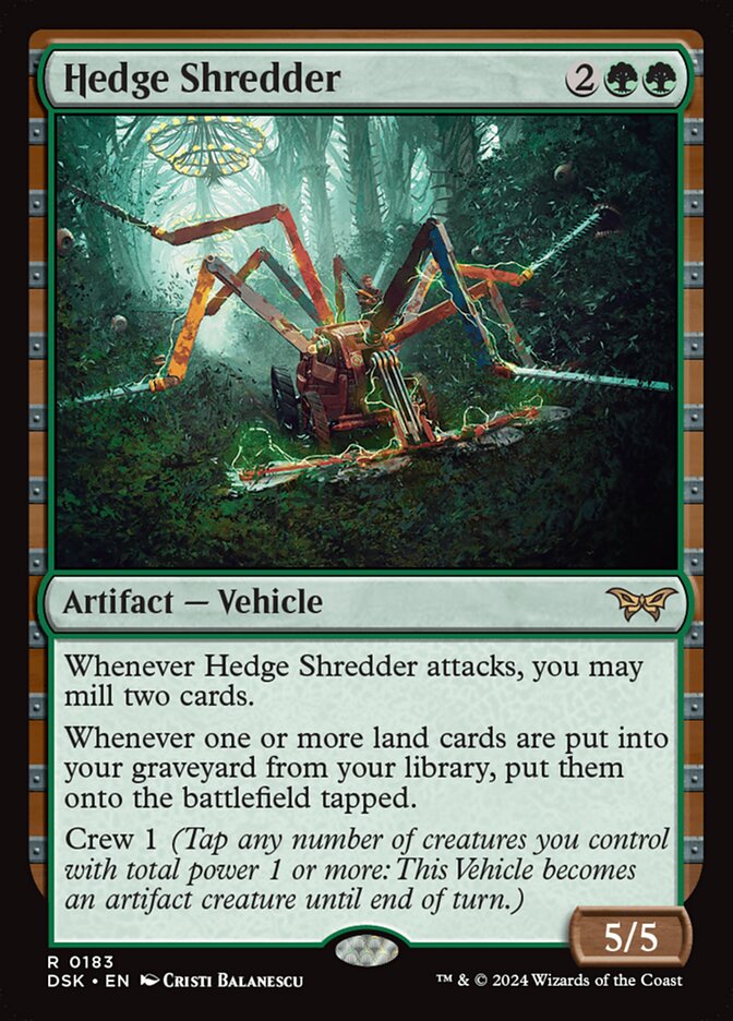 Hedge Shredder - carta Magic The Gathering