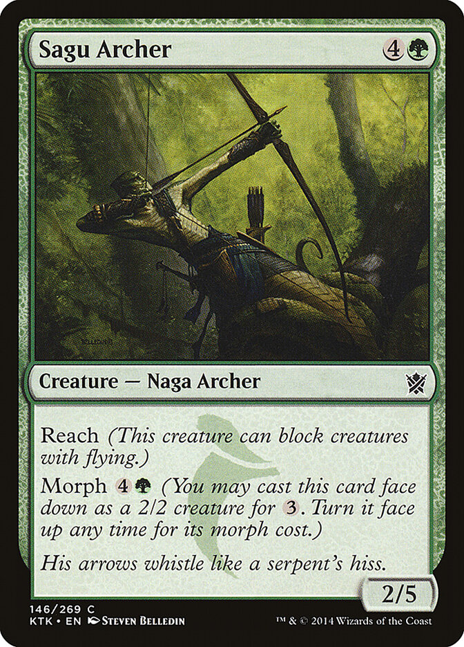 Sagu Archer - carta Magic The Gathering