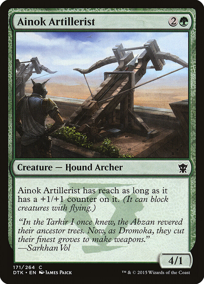 Ainok Artillerist - carta Magic The Gathering