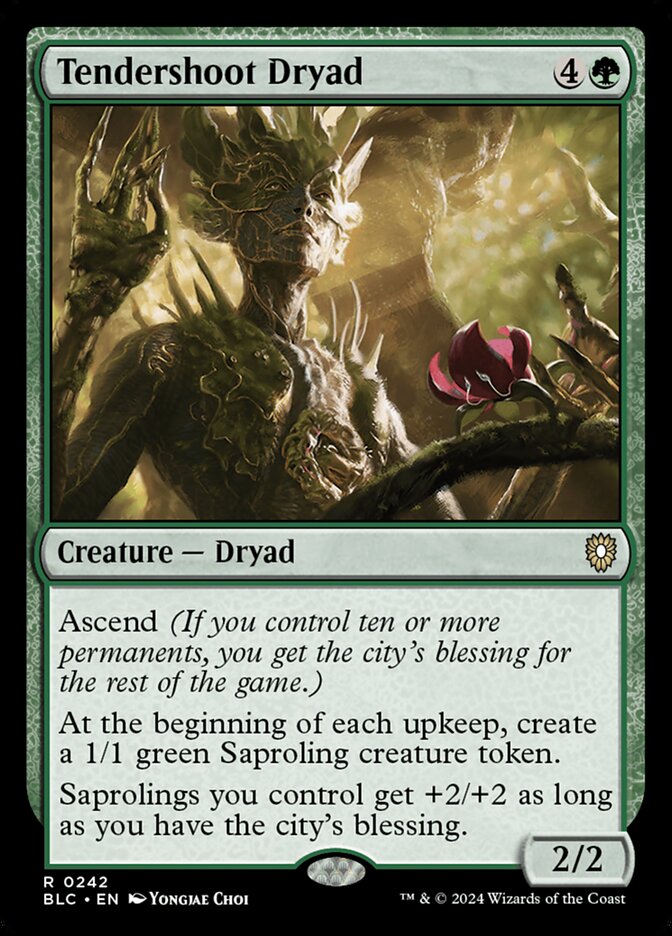 Tendershoot Dryad - carta Magic The Gathering