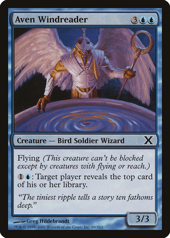 Aven Windreader - carta Magic The Gathering