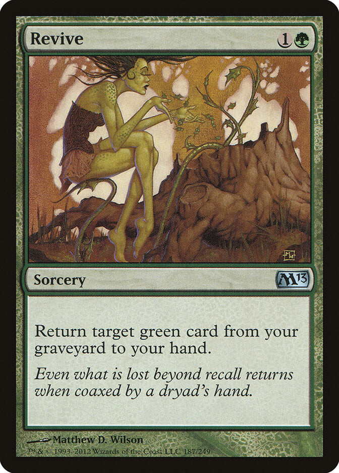 Revive - carta Magic The Gathering