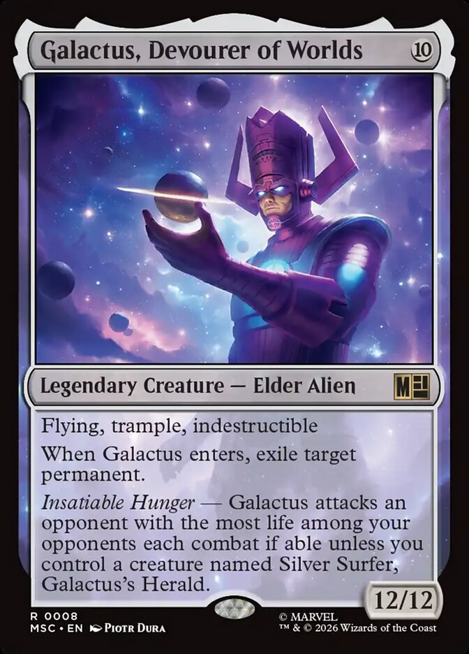 Galactus, Devourer of Worlds - carta Magic The Gathering