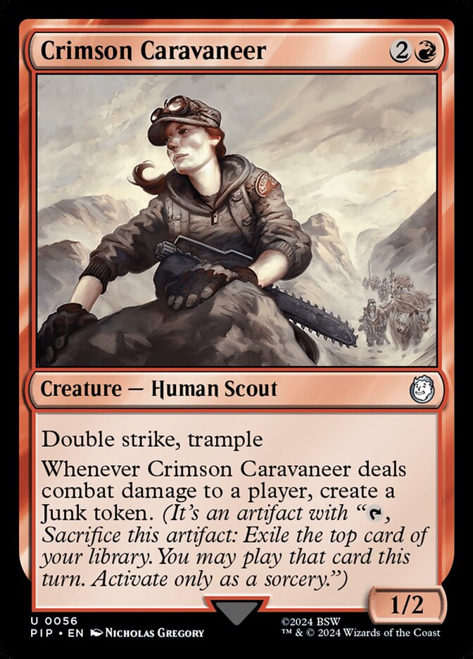 Crimson Caravaneer - carta Magic The Gathering