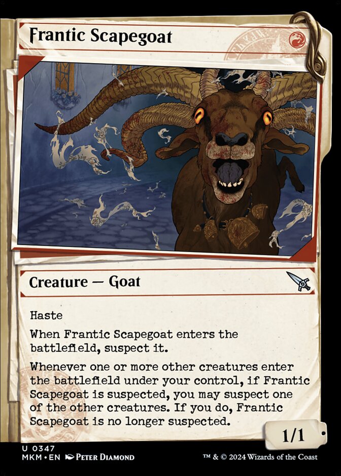 Frantic Scapegoat - carta Magic The Gathering