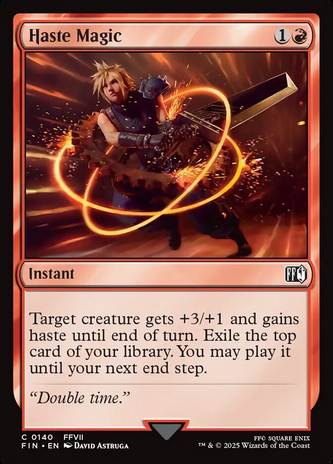 Haste Magic - carta Magic The Gathering