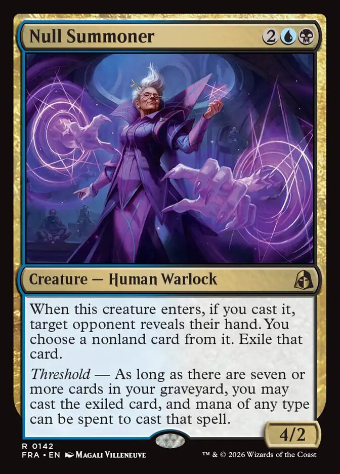 Null Summoner - carta Magic The Gathering