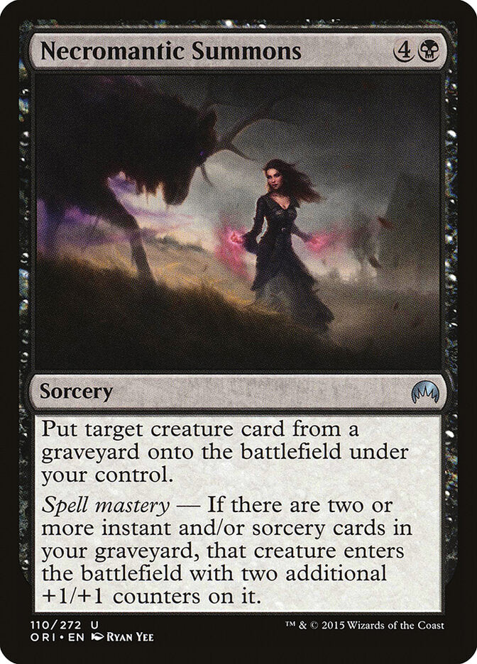 Necromantic Summons - carta Magic The Gathering