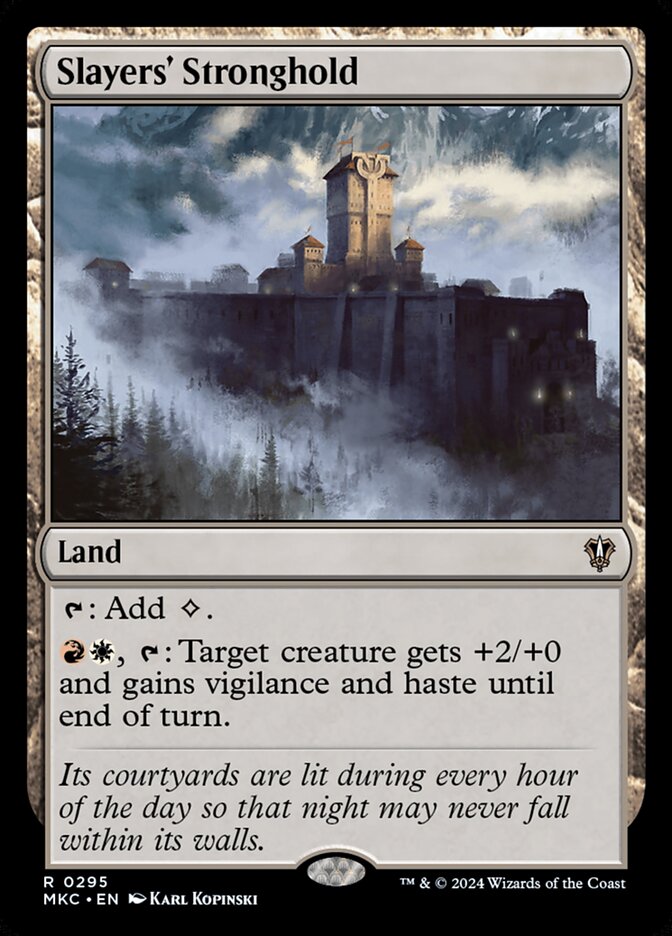 Slayers' Stronghold - carta Magic The Gathering