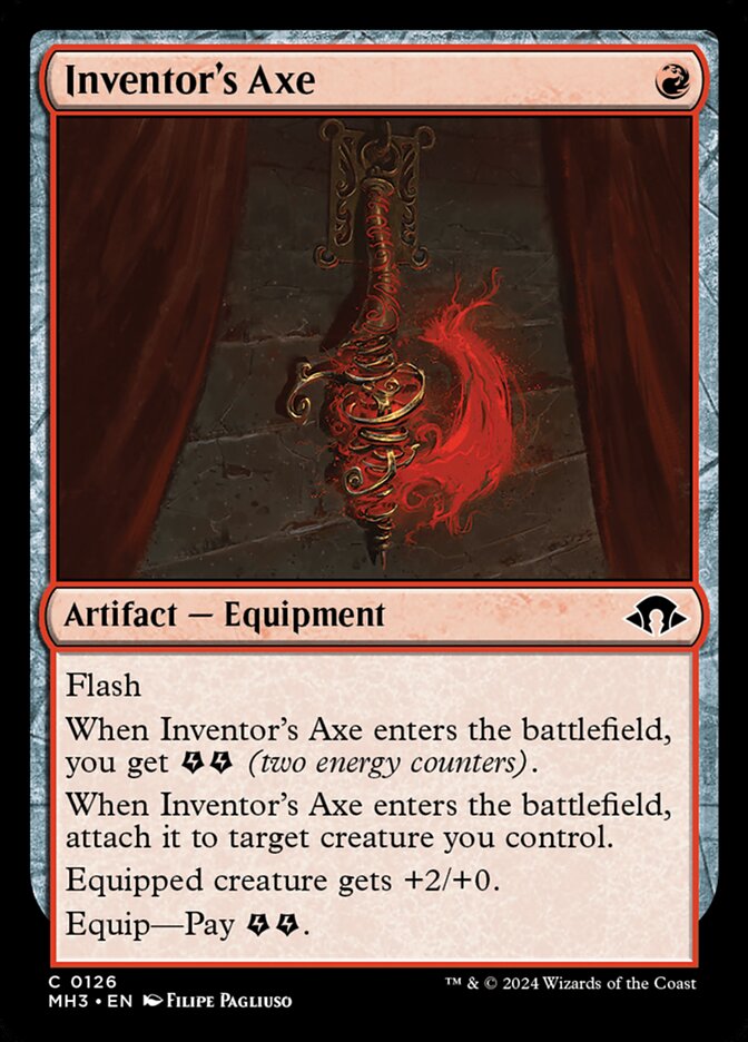 Inventor's Axe - carta Magic The Gathering