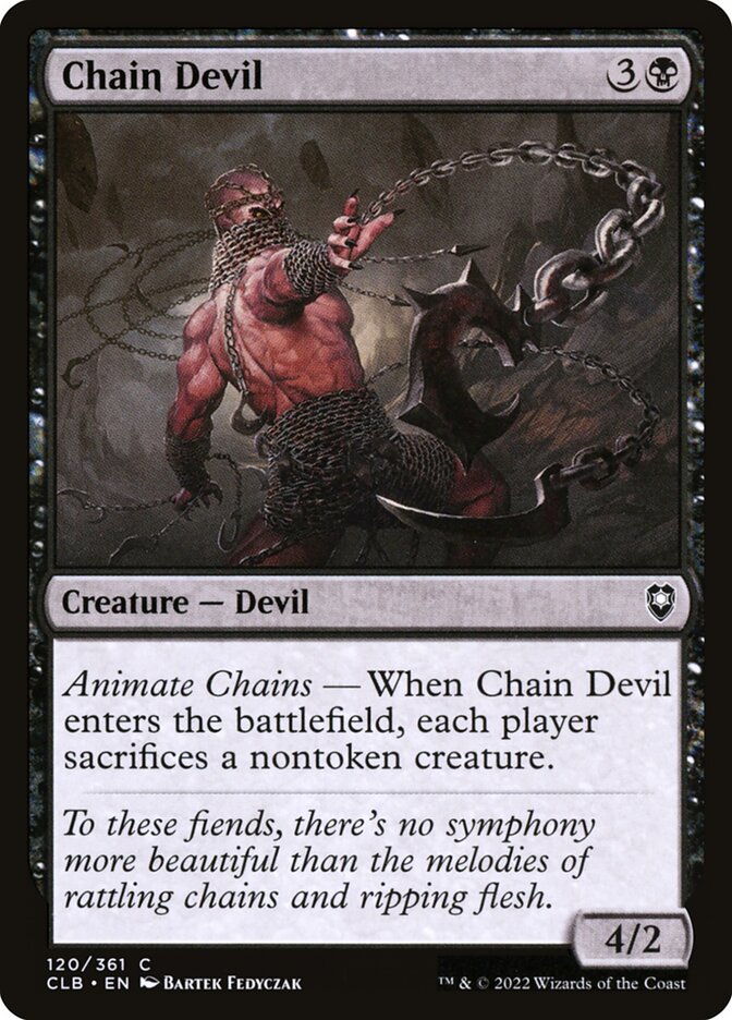 Chain Devil - carta Magic The Gathering