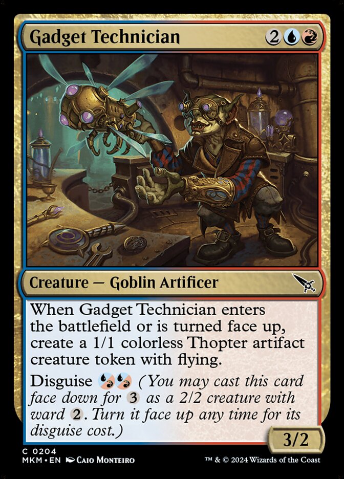 Gadget Technician - carta Magic The Gathering