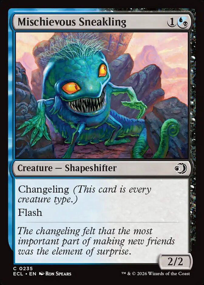 Mischievous Sneakling - carta Magic The Gathering