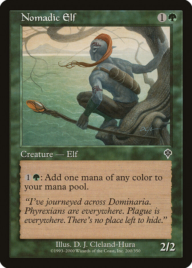 Nomadic Elf - carta Magic The Gathering