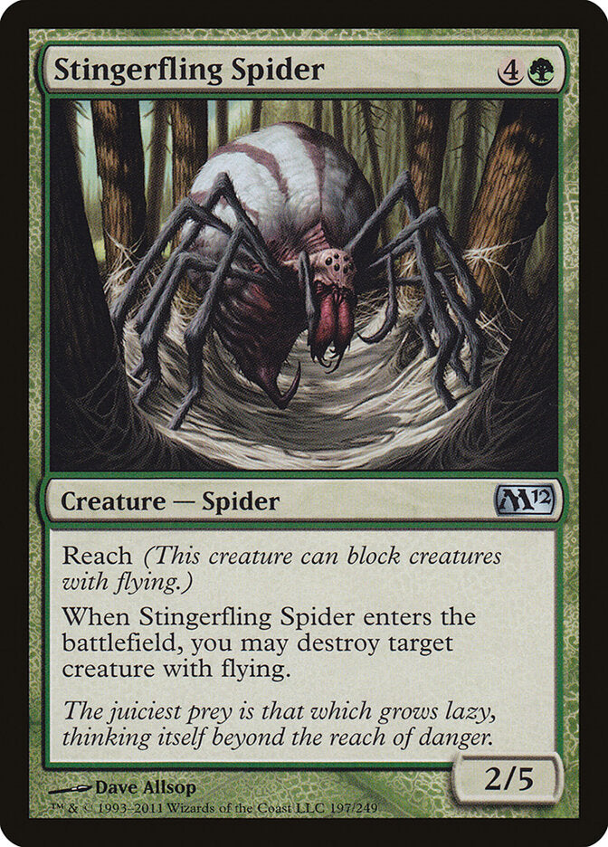 Stingerfling Spider - carta Magic The Gathering