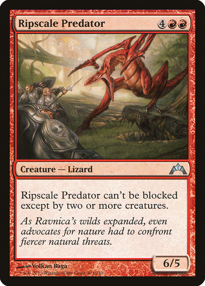 Ripscale Predator - carta Magic The Gathering