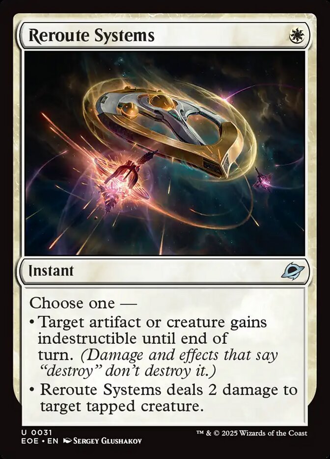 Reroute Systems - carta Magic The Gathering