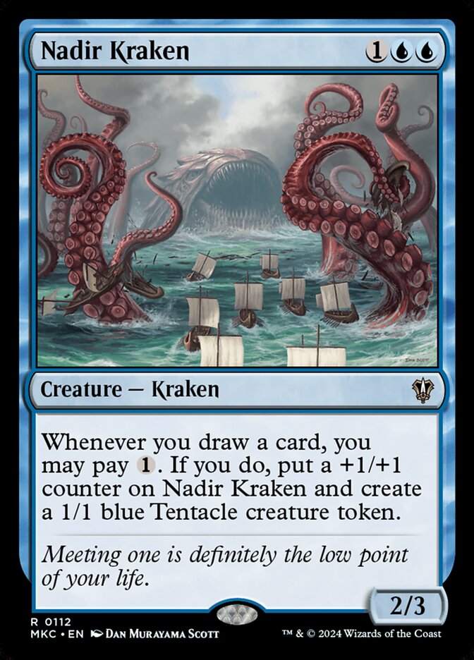 Nadir Kraken - carta Magic The Gathering