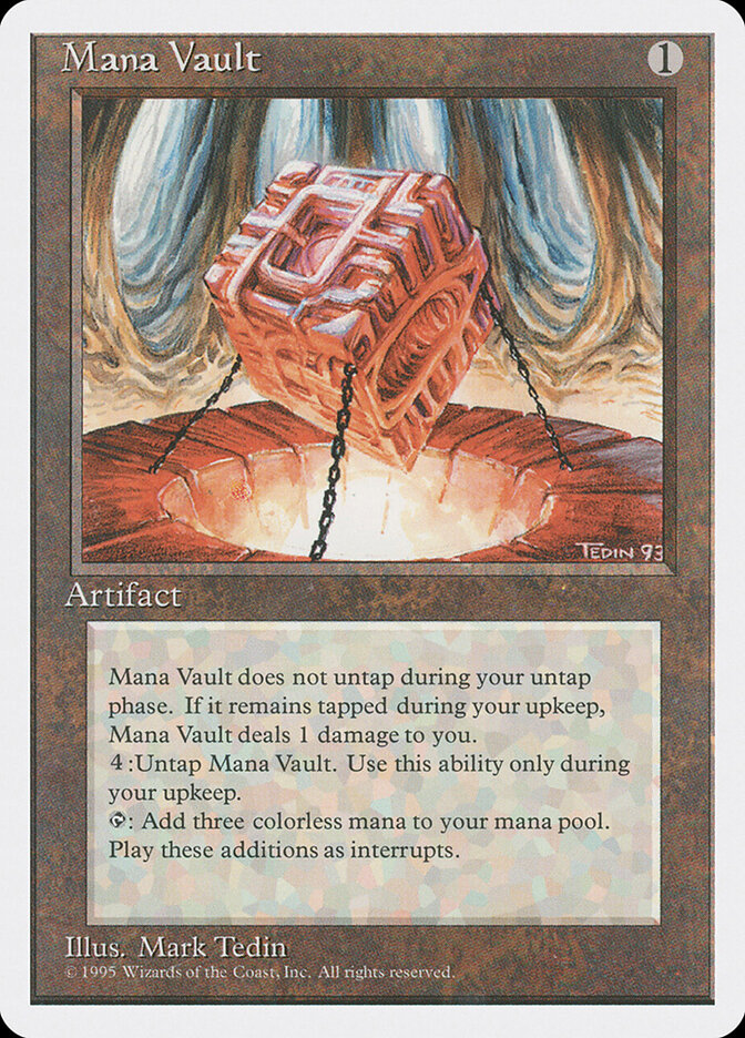 Mana Vault - carta Magic The Gathering