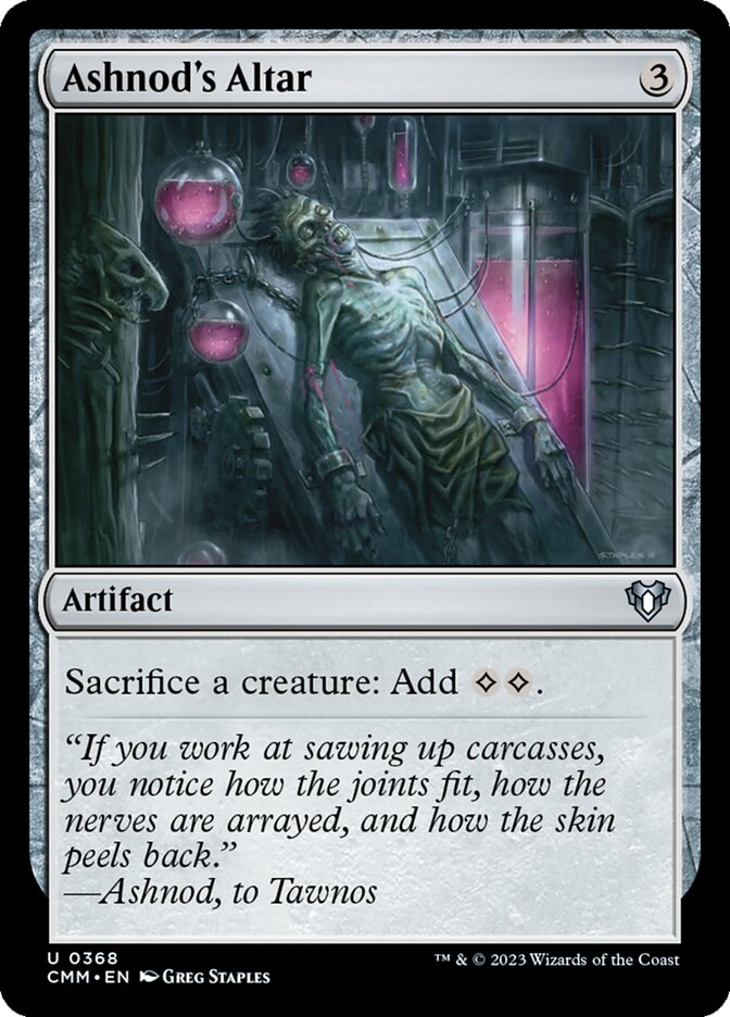 Ashnod's Altar - carta Magic The Gathering