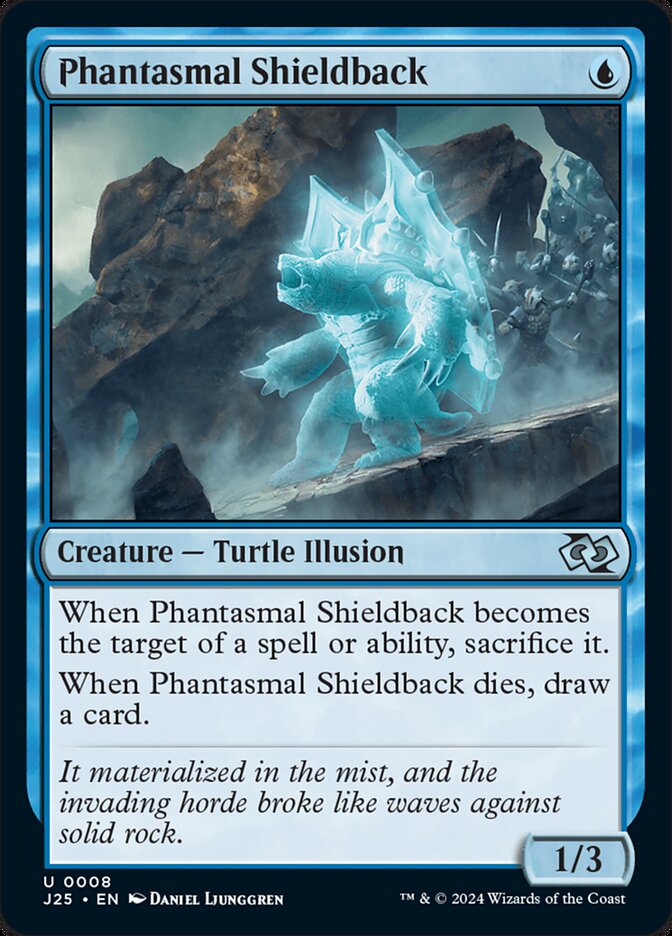 Phantasmal Shieldback - carta Magic The Gathering