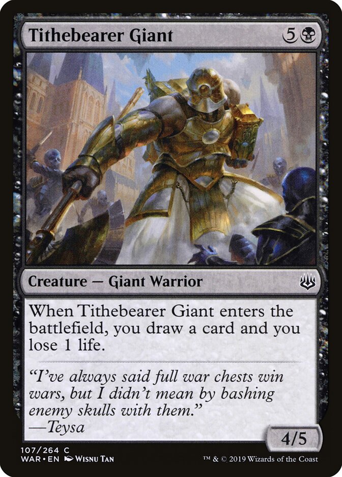 Tithebearer Giant - carta Magic The Gathering