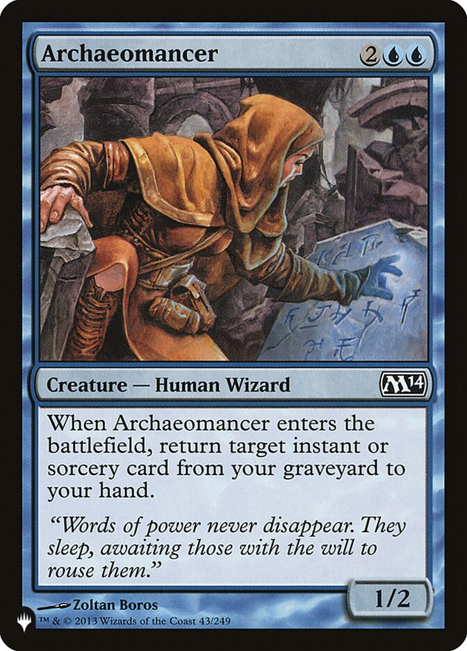 Archaeomancer - carta Magic The Gathering