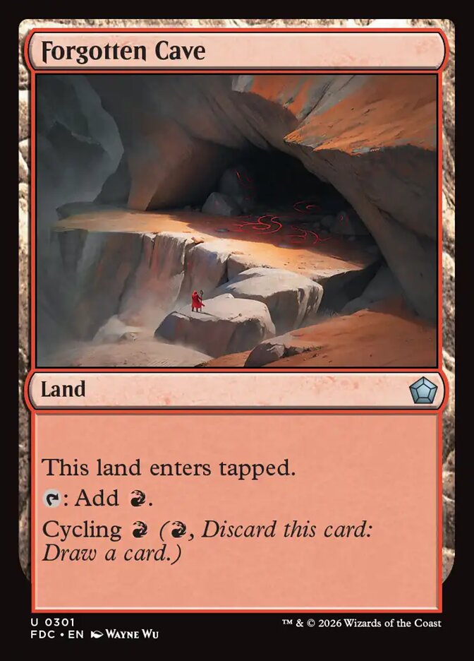 Forgotten Cave - carta Magic The Gathering