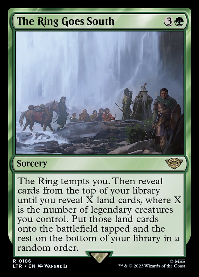The Ring Goes South - carta Magic The Gathering