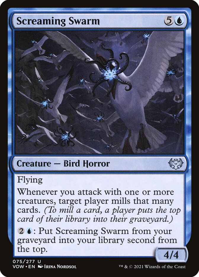 Screaming Swarm - carta Magic The Gathering