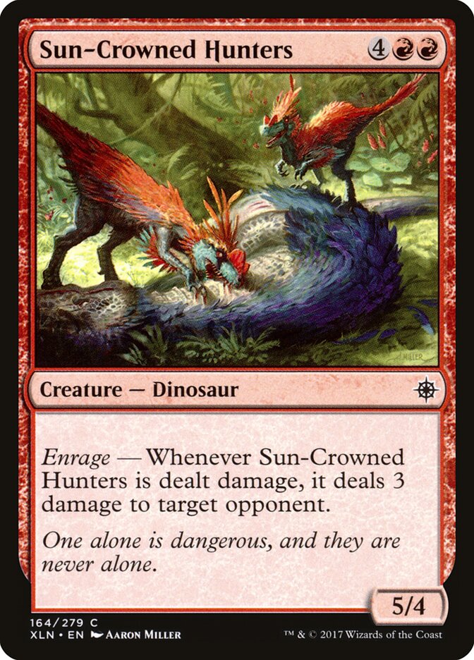Sun-Crowned Hunters - carta Magic The Gathering