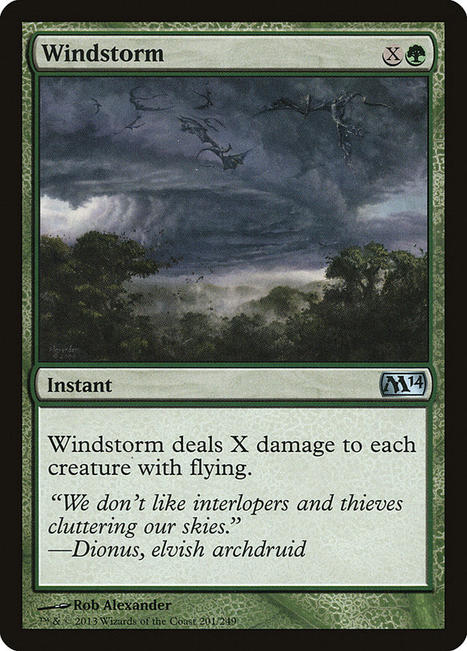 Windstorm - carta Magic The Gathering