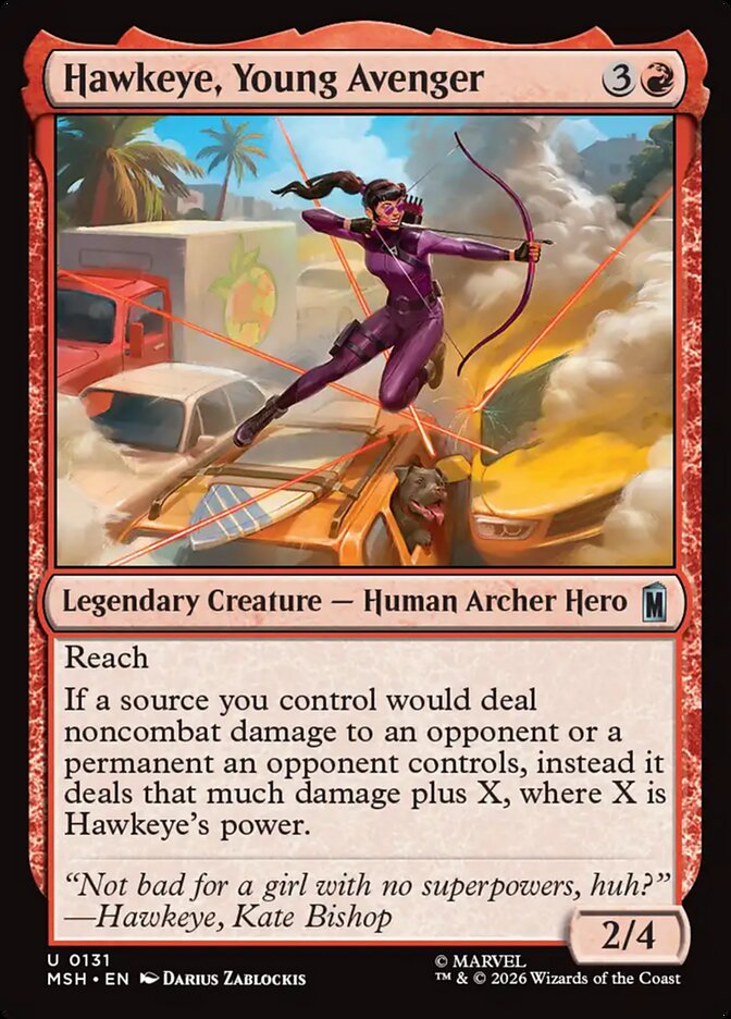 Hawkeye, Young Avenger - carta Magic The Gathering