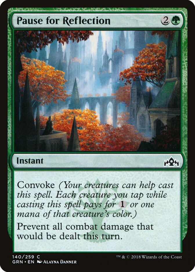 Pause for Reflection - carta Magic The Gathering