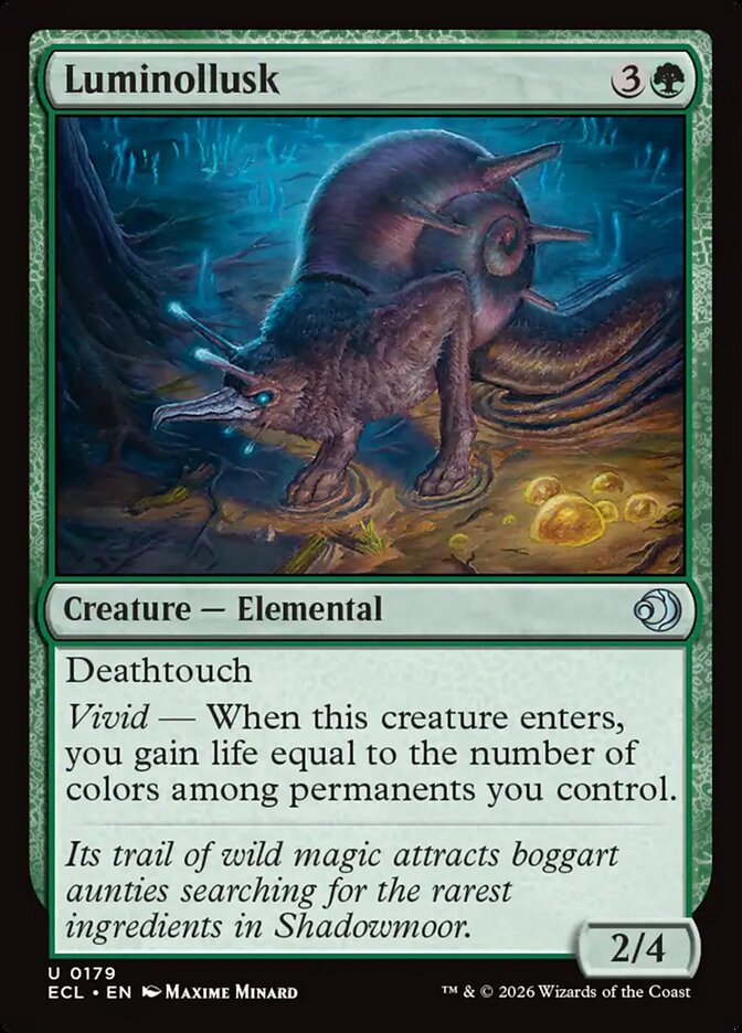 Luminollusk - carta Magic The Gathering