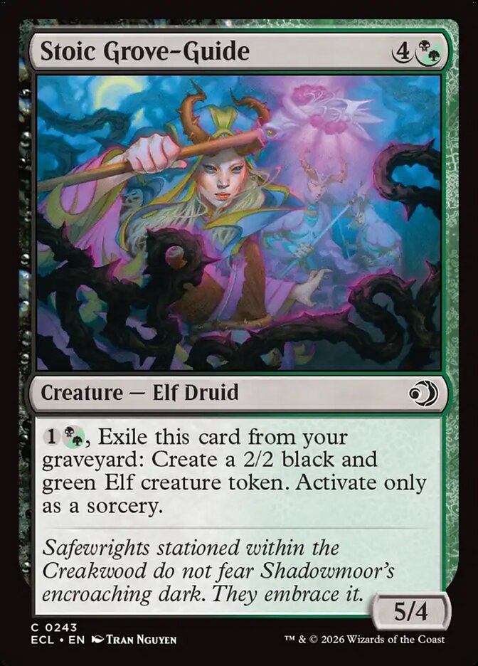 Stoic Grove-Guide - carta Magic The Gathering