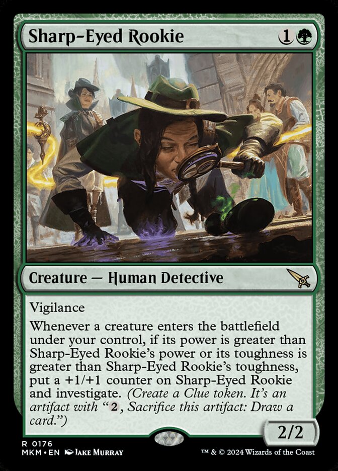 Sharp-Eyed Rookie - carta Magic The Gathering